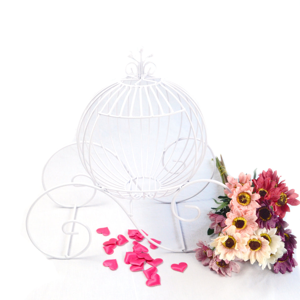 Porta buste carrozza in ferro battuto raccogliere bigliettini Portasoldi