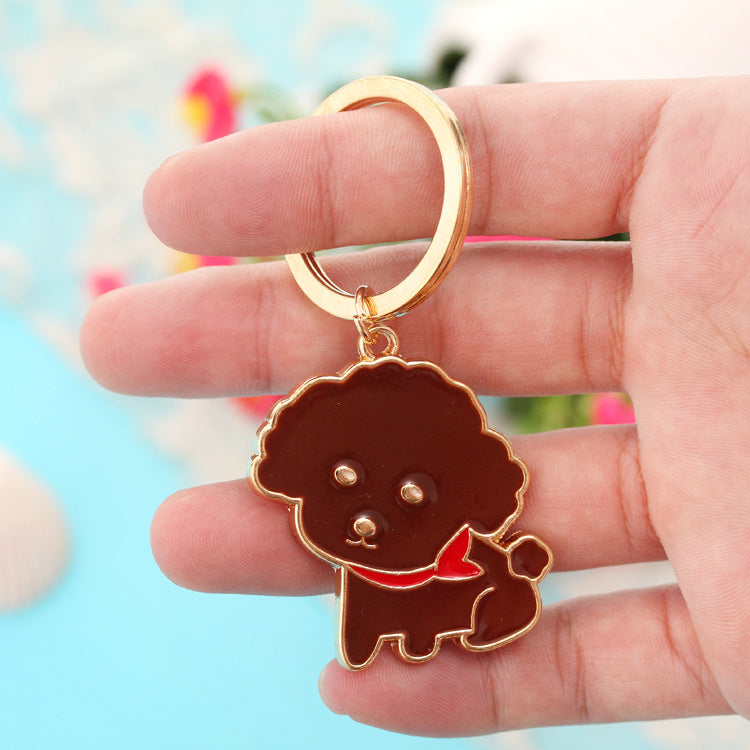 Portachiavi Animali Metallo Lega Pensiero Regalo Ricordo