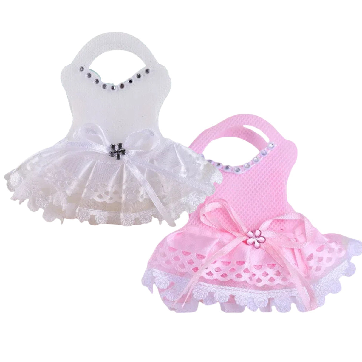 12 Pezzi Sacchettini Portaconfetti Disegno Vestito