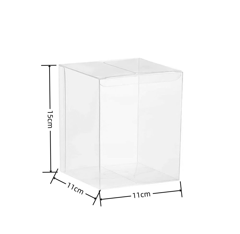 Scatole rettangolare trasparente pvc 11*11*15