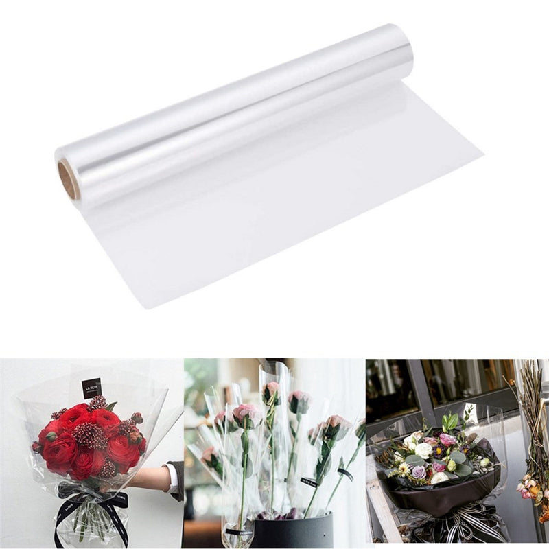 Rotolo Lunghezza 50 Metri Larghezza 60cm (60cm*50M) Involucro di Cellophane