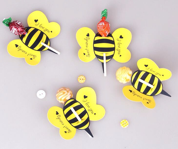 50 Etichette Decorazione Carta Lecca Lecca Lollipop Chupa Chups