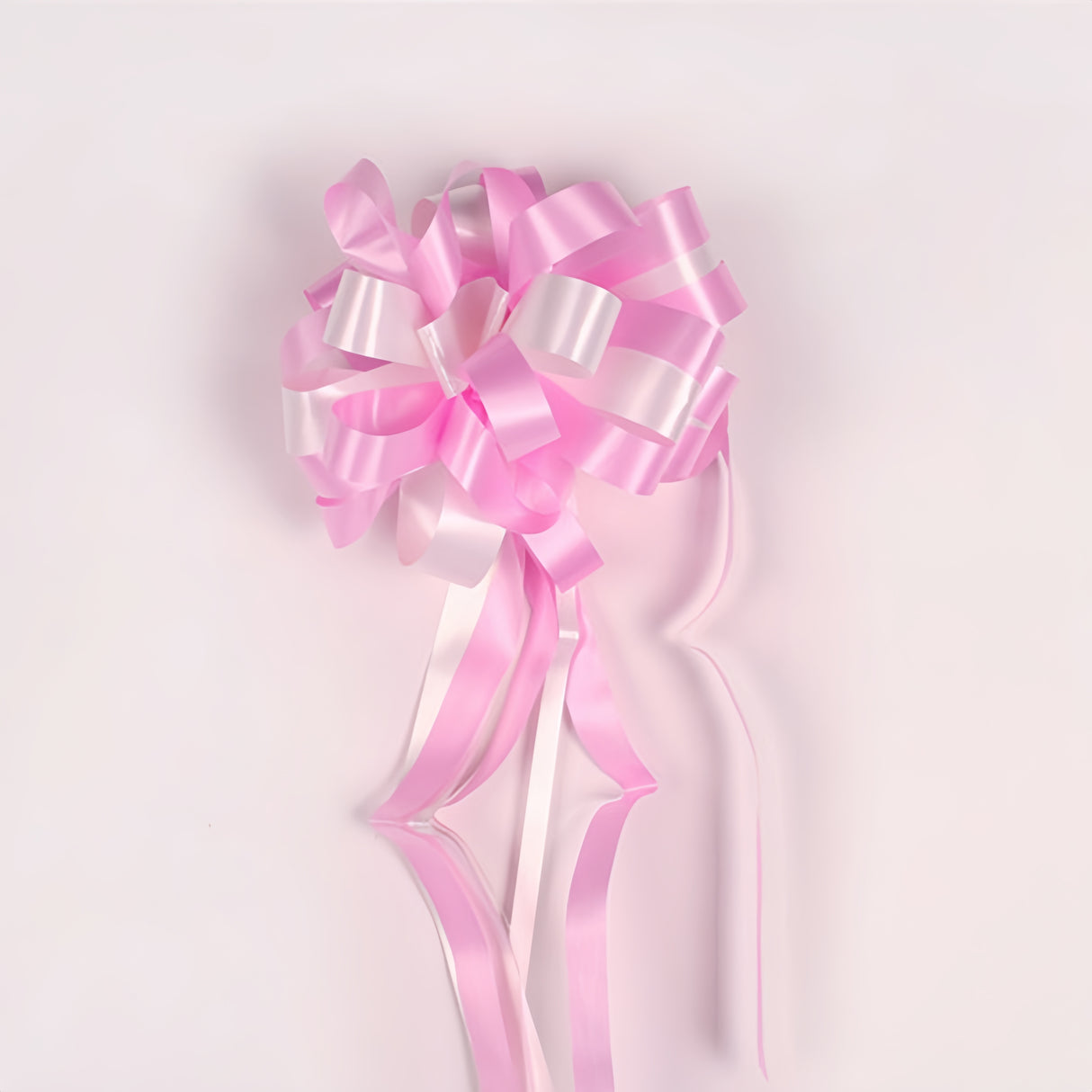 10x Coccarde Autotiranti 6cm Auto Fiocco Misura Grande Due Colori