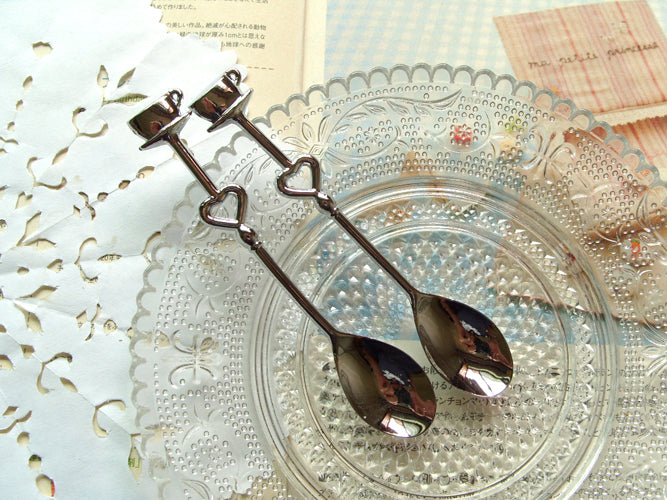 Bomboniera Cucchiaio Cucchiaino ACCIAIO caffè spoon di nozze regalo