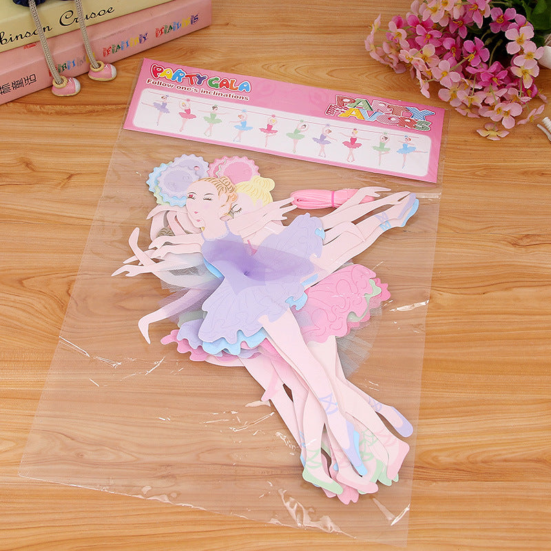 3 Metri Ghirlanda Decorazione per Feste di Compleanno, Tema Piccola Bambina Balletto Ballerina