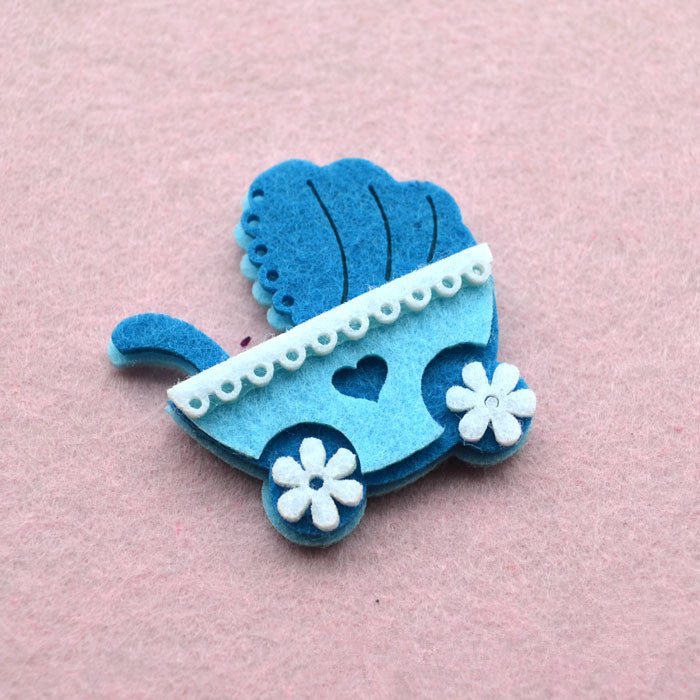 20 Pezzi Accessori Non-Woven Farfalla Passeggino Bomboniera Creazioni Fai da Te