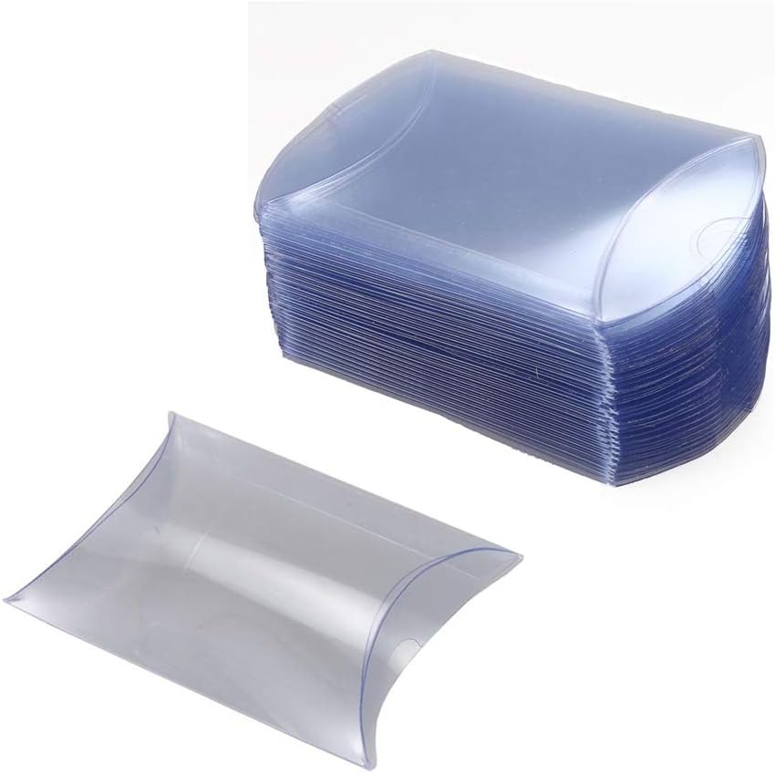 50pz Portaconfetti Cuscino PVC 9x7cm