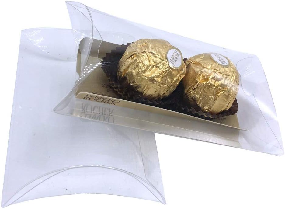 50pz Portaconfetti Cuscino PVC 9x7cm