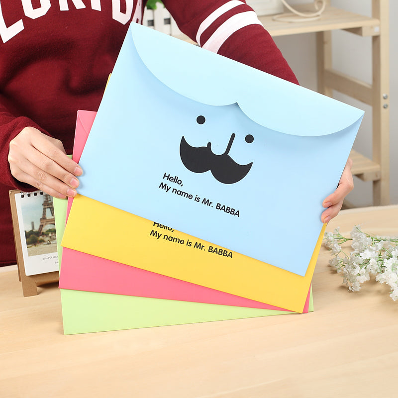 Cartellina Busta portadocumenti in cartoncino, dimensione 31.1 * 21.1cm