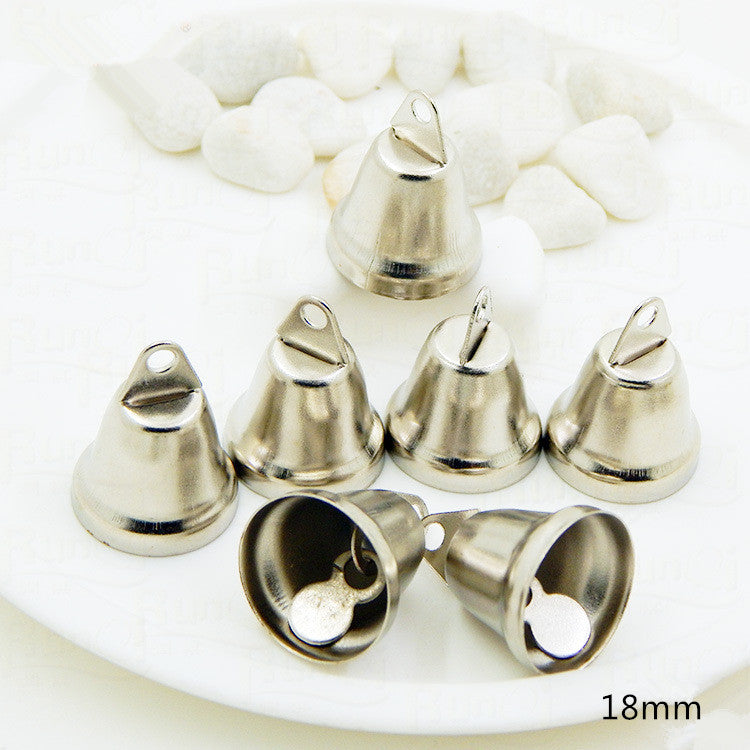 50 Campane Campanello Piccole in Metallo Dorato Nichel Decorazione Albero Festa Sonagli