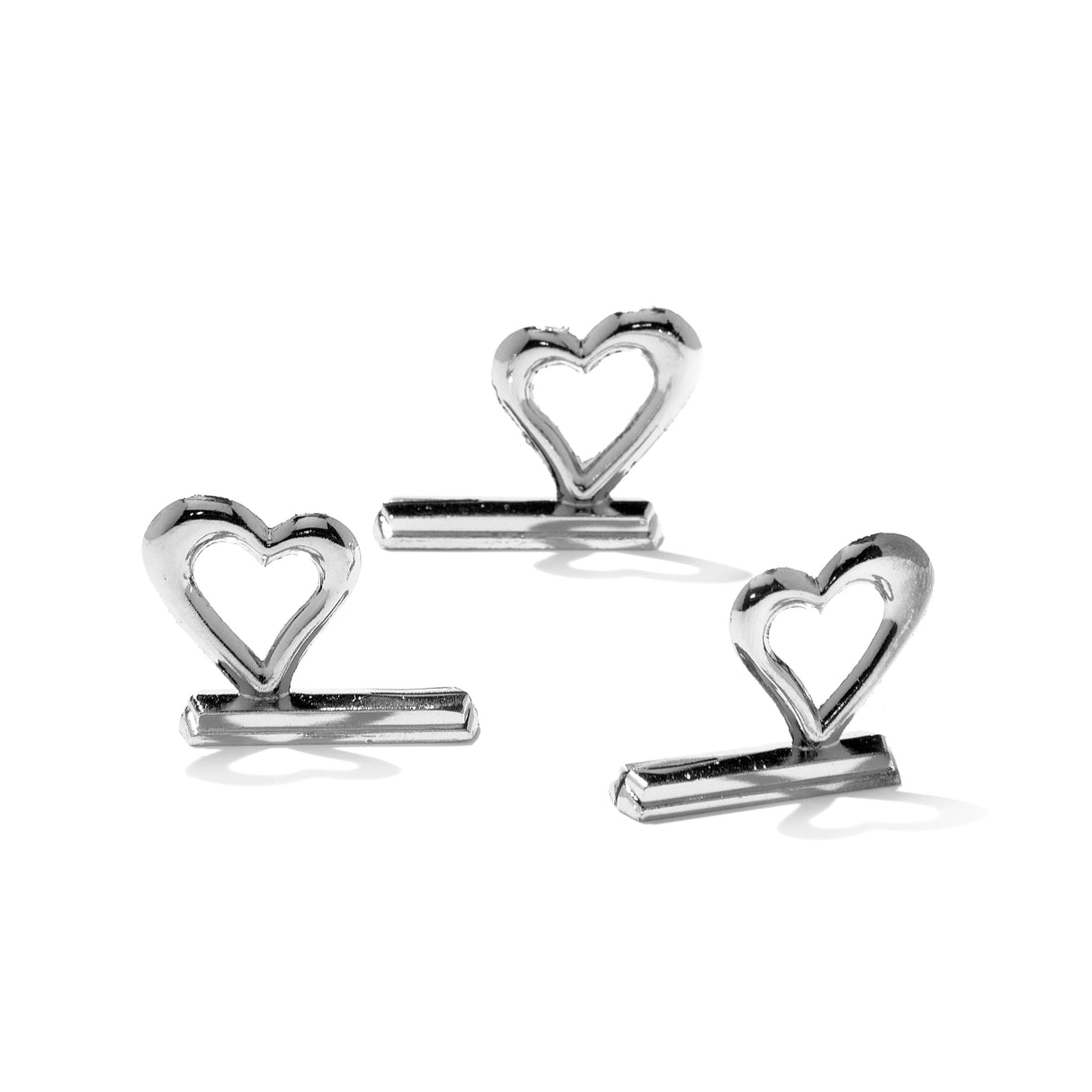 50pz segnaposto segnatavolo in forma cuore