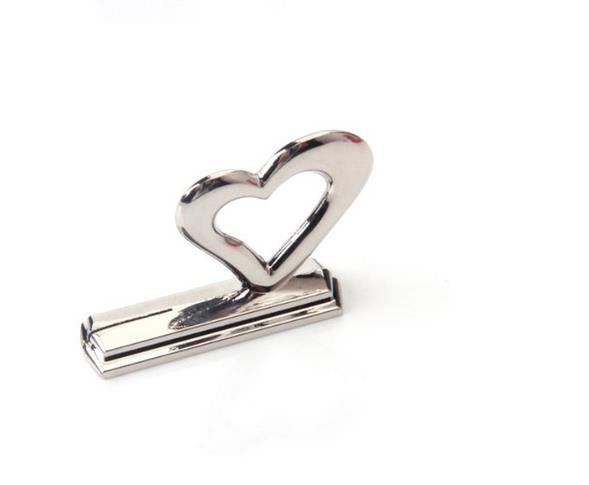 50pz segnaposto segnatavolo in forma cuore
