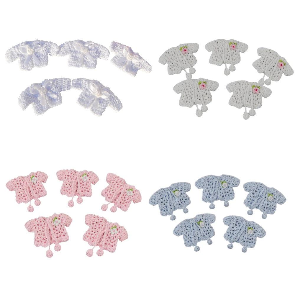 12 Pezzi Bomboniera Mini Maglioni Fatti A Mano Decorazione Ambito Portaconfetti Confezione