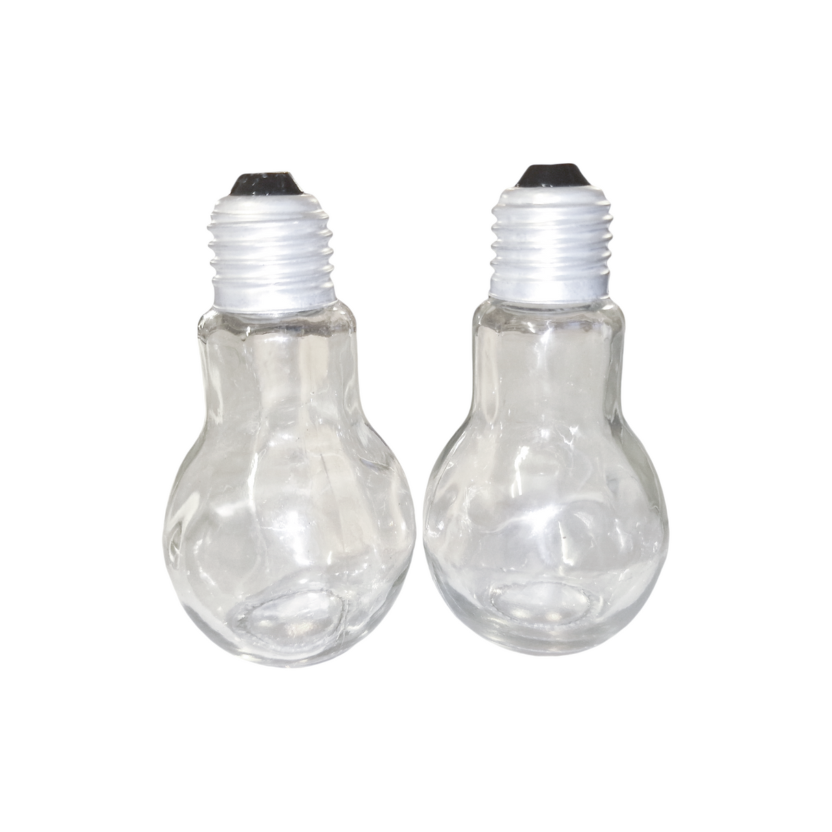 30 Vasetti di Vetro a Forma di Lampadine, Bottiglie, Contenitori, Bomboniere Decorative