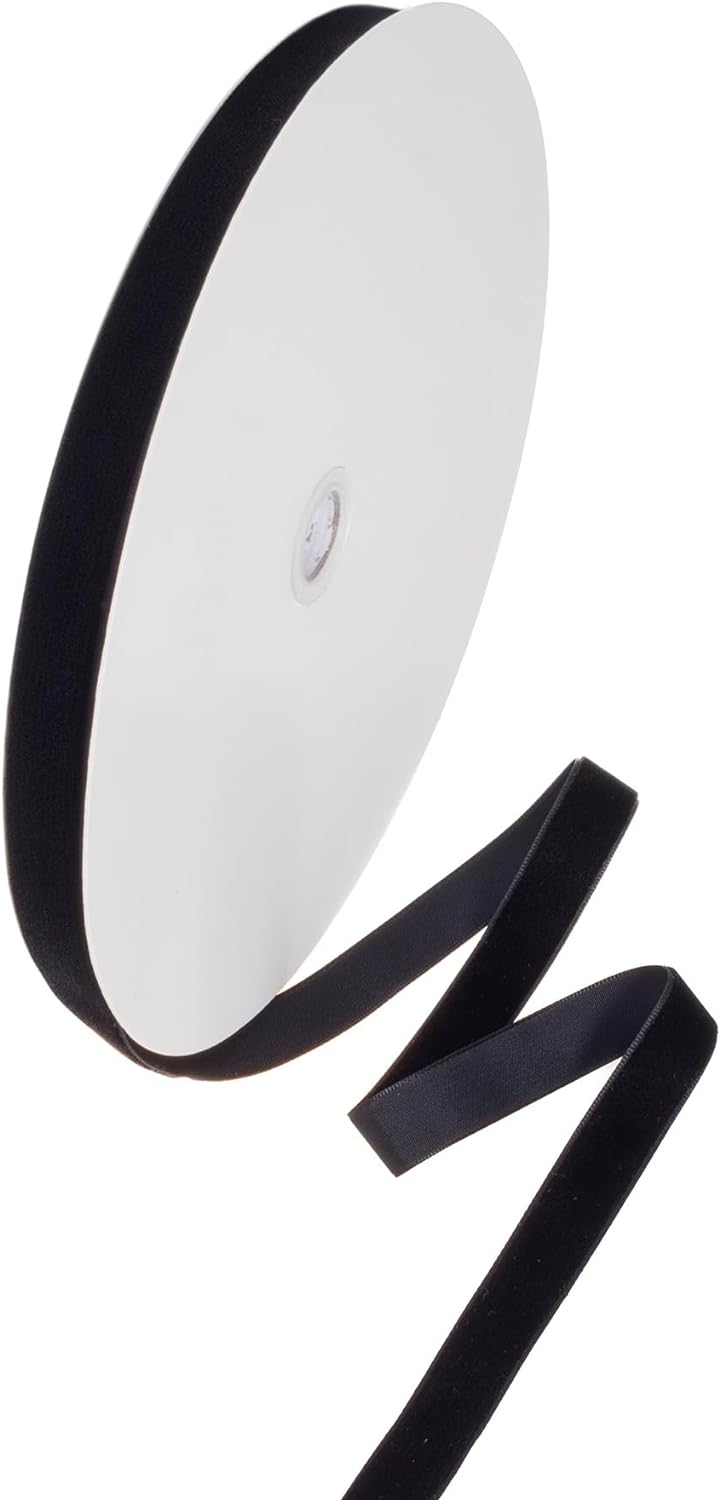 Nastro in velluto 10 yard larghezza 9mm