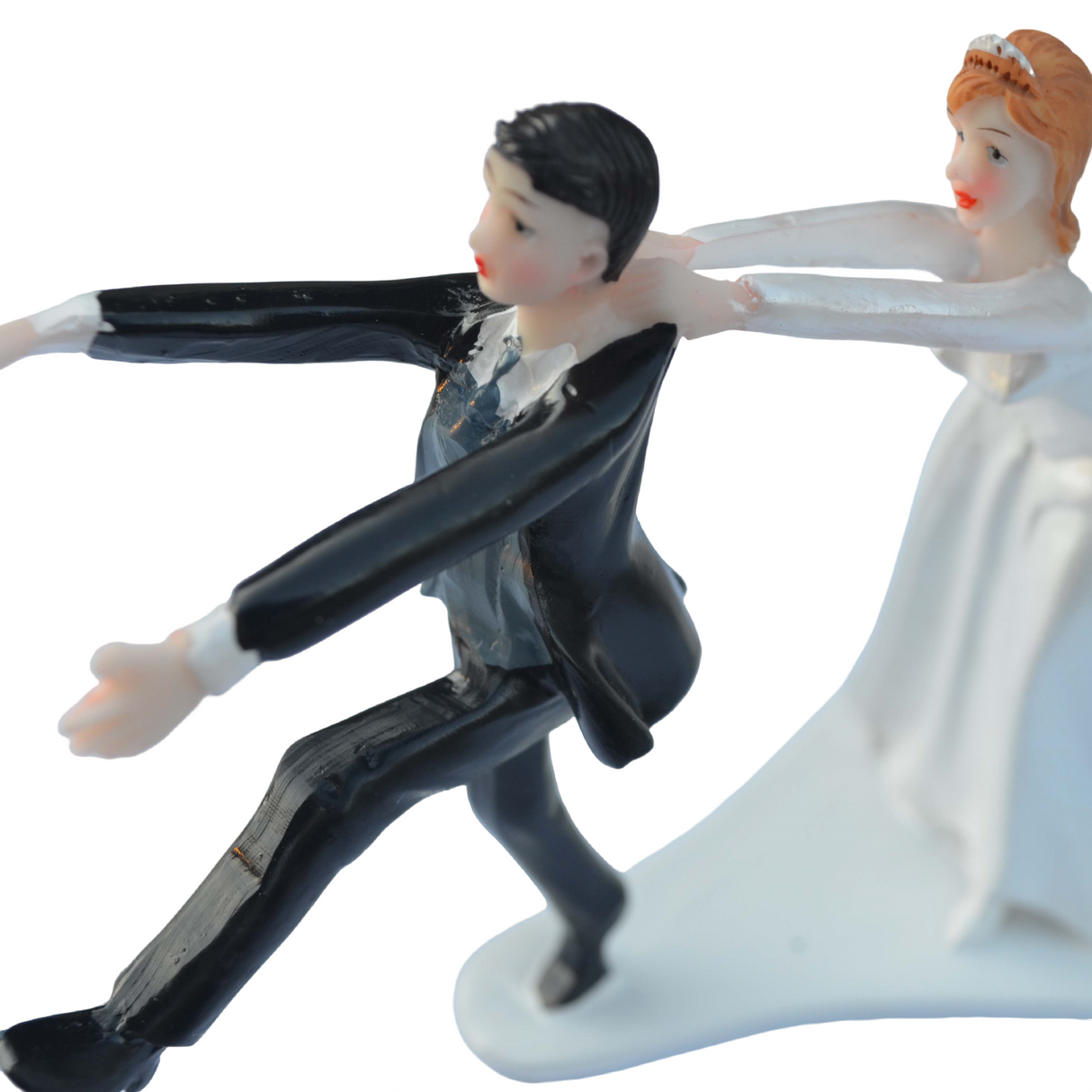 CAKE TOPPER MATRIMONIO DECORAZIONE TORTA RESINA COME BACK