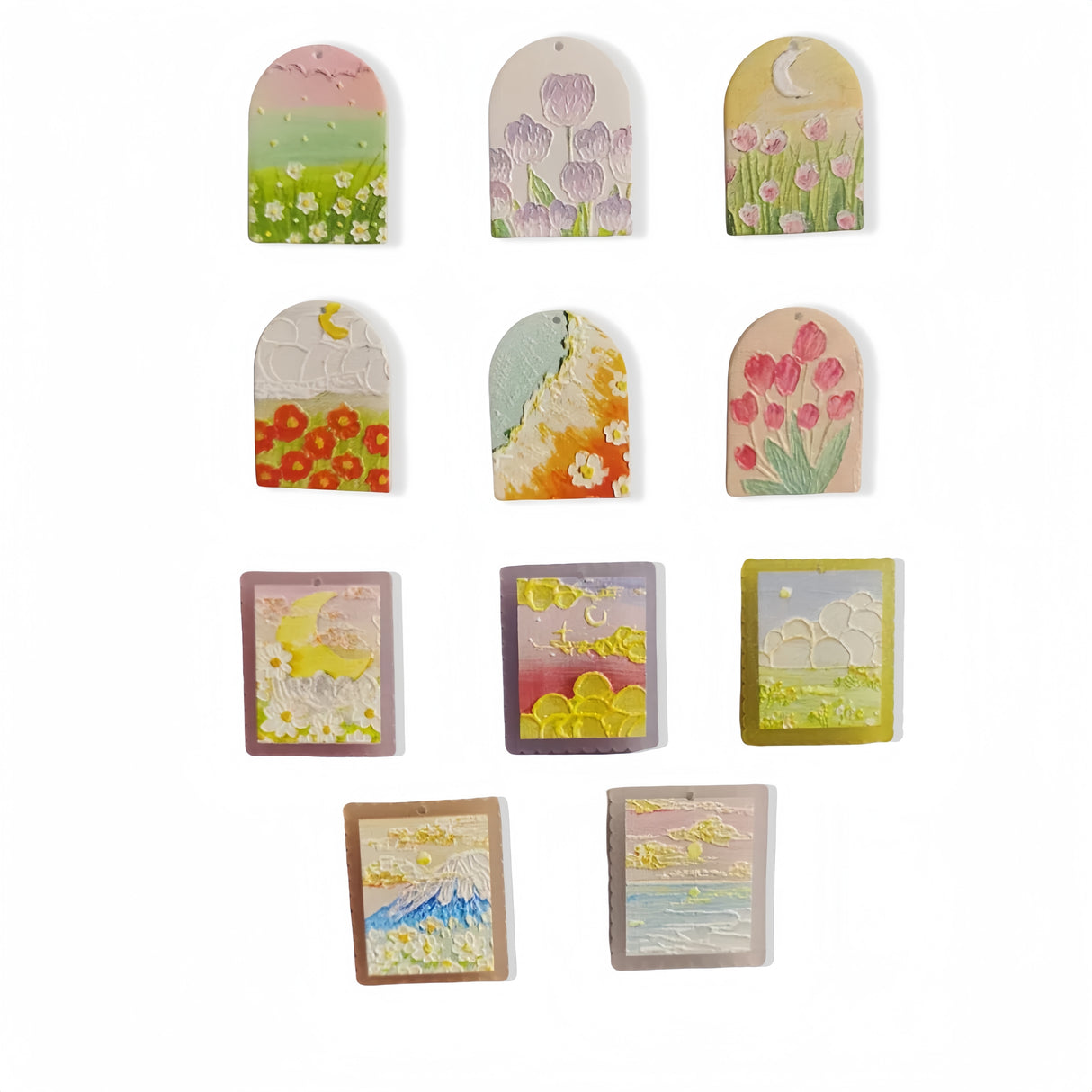 Calamita Frigorifero La Pittura Stile pittorico ad olio Magneti Frigo