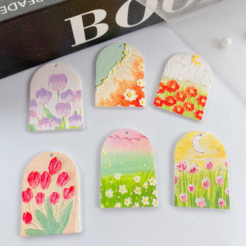 Calamita Frigorifero La Pittura Stile pittorico ad olio Magneti Frigo