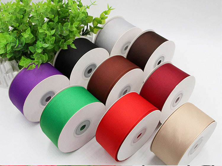 100 Yard Nastro in Grosgrain larghezza 4cm
