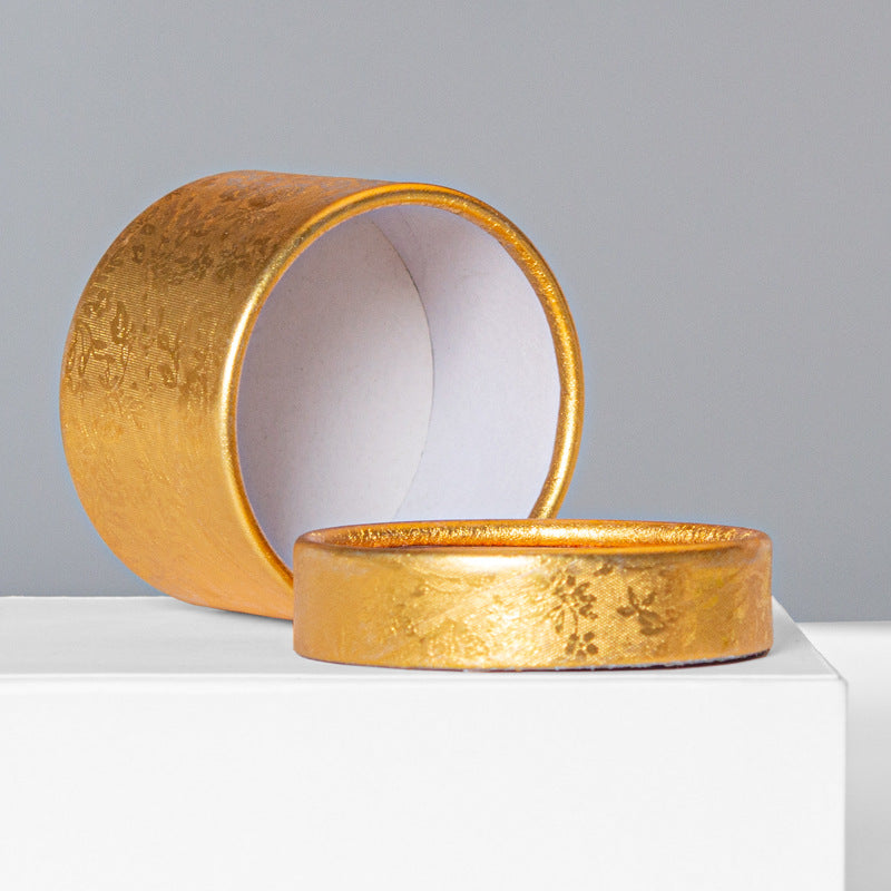 Scatola rotonda Cartoncino Motivo a piccola rosa 6.5cm*5cm