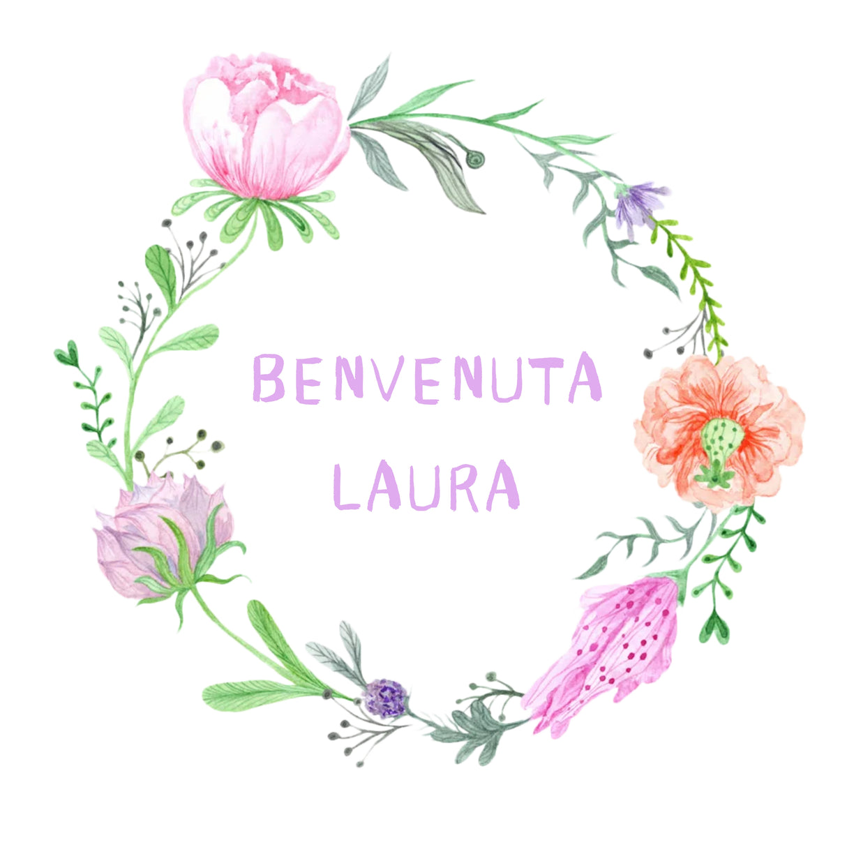 20 pezzi Adesivi Etichette rotondi personalizzati 5cm