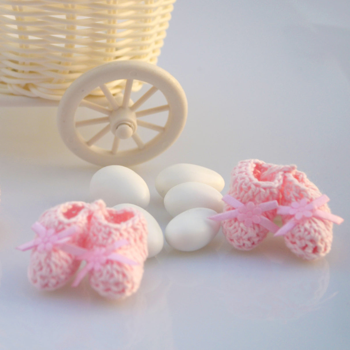 12 Pezzi Bomboniera Mini Scarpe Fatti A Mano