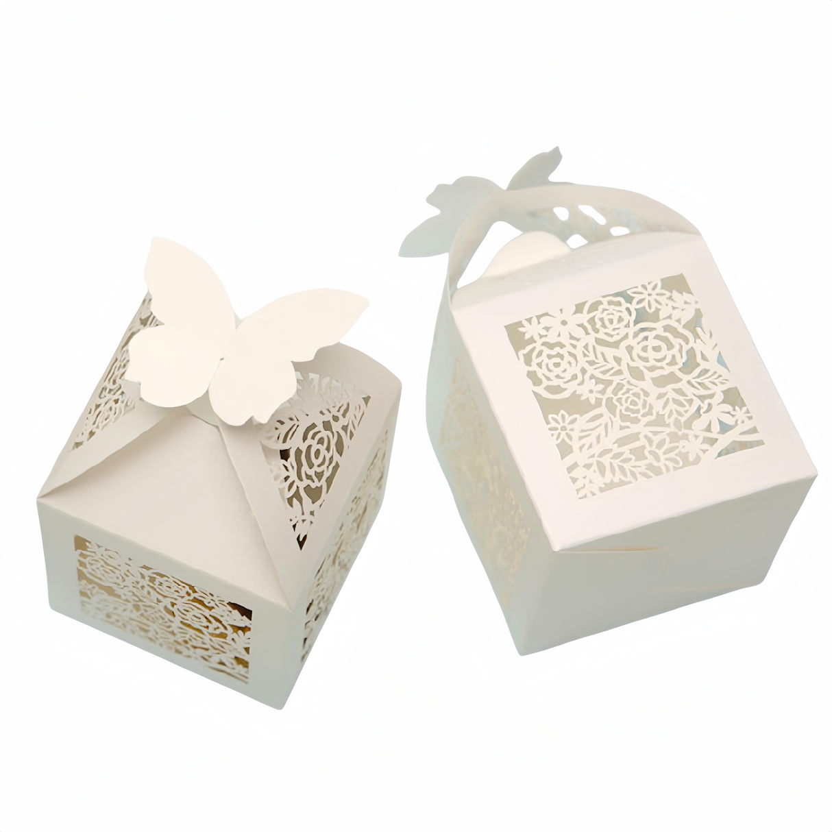 10pz Porta Confetti Farfalle Bomboniere Matrimonio