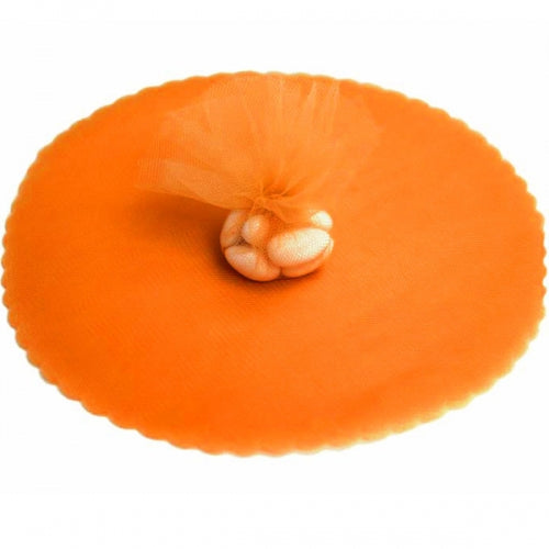 100x Velo VELI di Fata Tulle Organza Tondo VELETTI BOMBONIERE Fai da Te Confetti