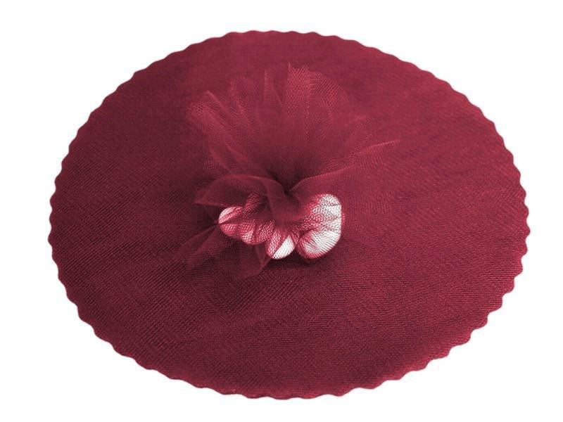 100x Velo VELI di Fata Tulle Organza Tondo VELETTI BOMBONIERE Fai da Te Confetti