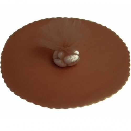 100x Velo VELI di Fata Tulle Organza Tondo VELETTI BOMBONIERE Fai da Te Confetti