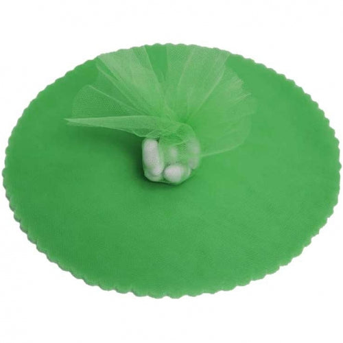 100x Velo VELI di Fata Tulle Organza Tondo VELETTI BOMBONIERE Fai da Te Confetti