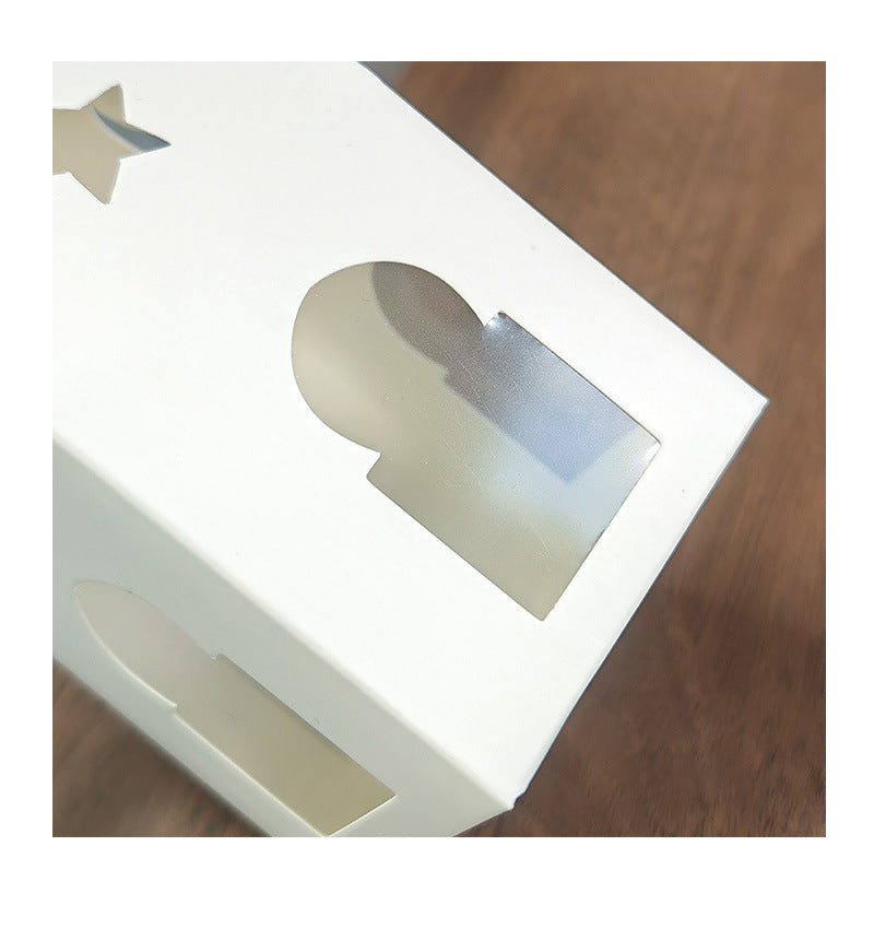 50 Pezzi Scatolina Portaconfetti Porta candela Stella Luna Castello