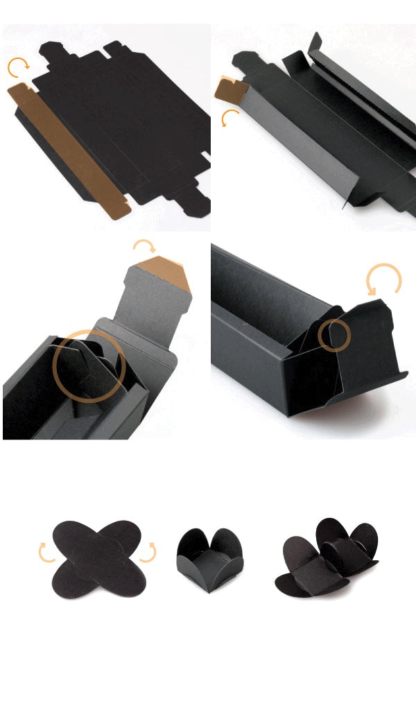 10 pezzi Scatola Portaconfetti Porta dolce Laurea Rettangolare Rosso Nero con nastro