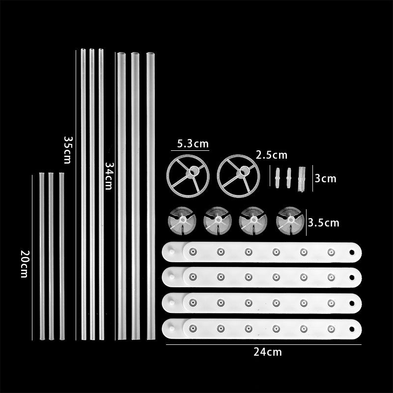 1 Set supporto per palloncini pieghevole decorazioni per festa