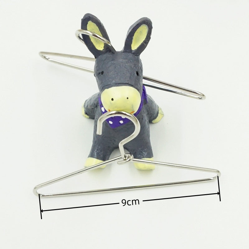 12 Pezzi Mini Appendini Gancio Appendiabiti Grucce Accessori lega di zinco