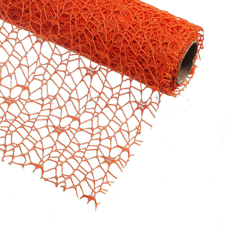 Tulle Bobina Rotolo Velo Polycotton traforato Rete 48cm*5 YARD