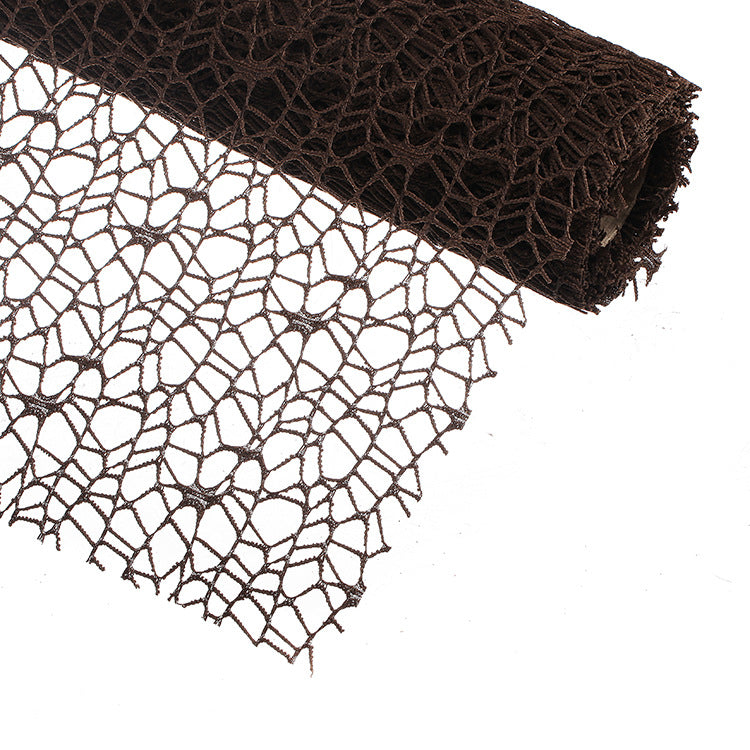 Tulle Bobina Rotolo Velo Polycotton traforato Rete 48cm*5 YARD