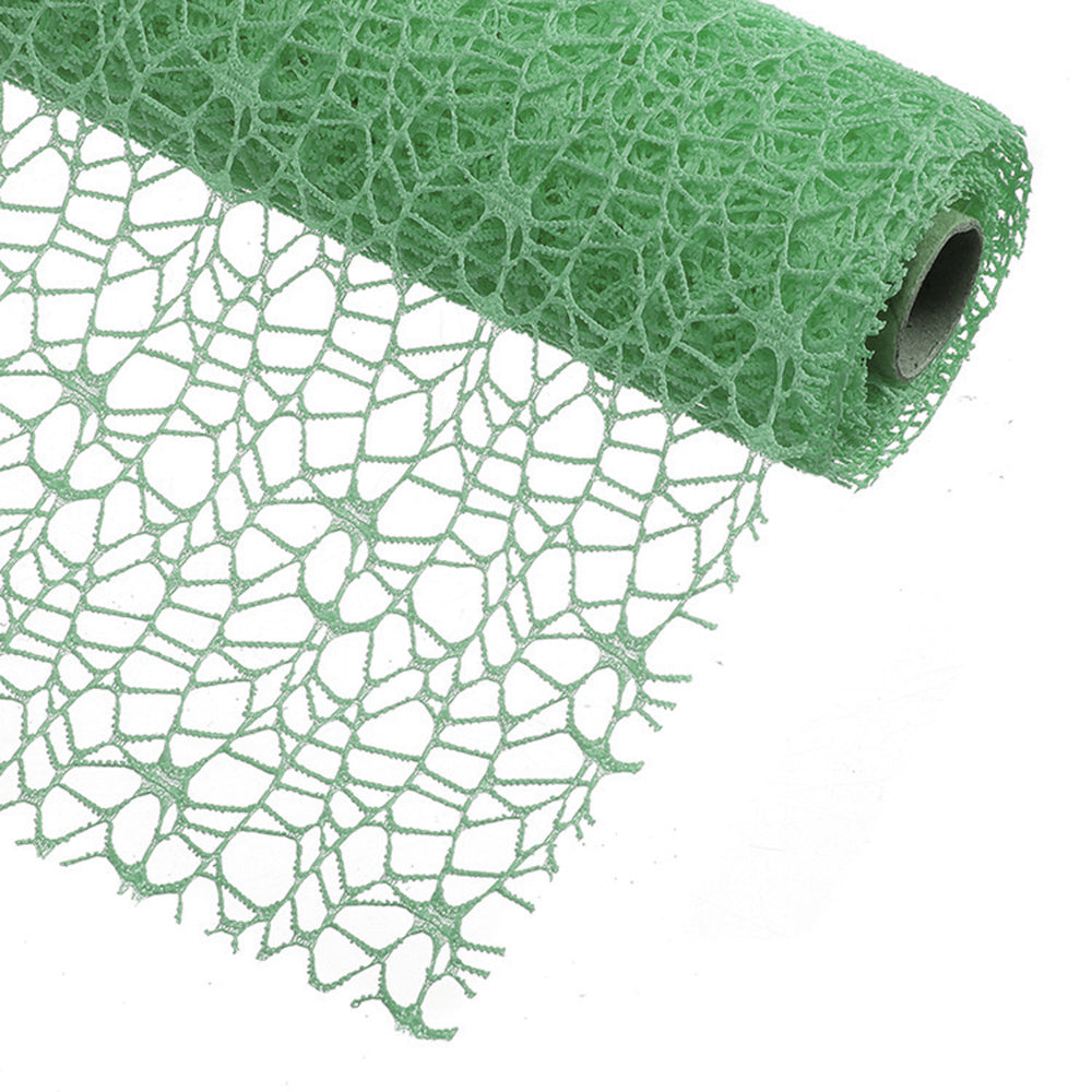 Tulle Bobina Rotolo Velo Polycotton traforato Rete 48cm*5 YARD