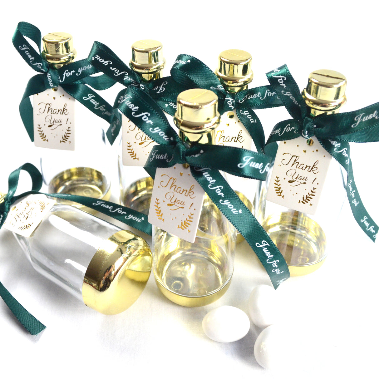 12pz Champagne bottiglie scatole Porta dolce confetti regalo in plastica