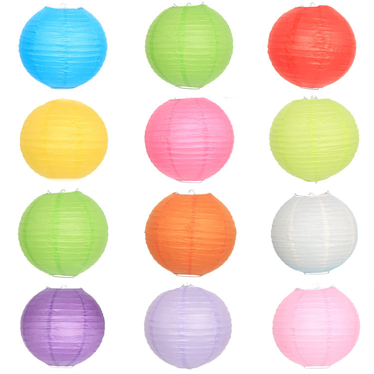 Paralume Lanterna Cinese Carta rotonda Da appedndere per Addobbo eventi