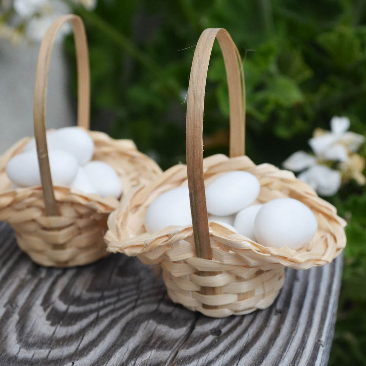 Cesto di Vimini Mini Cesto Per confetti Portaconfetti Decorazione Tema Naturale