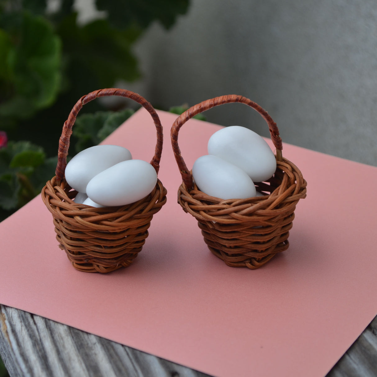 Cesto di Vimini Mini Cesto Per confetti Portaconfetti Decorazione Tema Naturale