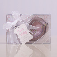 Bomboniera 2pz MAMMA UCCELLO E BIMBO UCCELLO COOKIE CUTTER TAGLIARE BISCOTTI