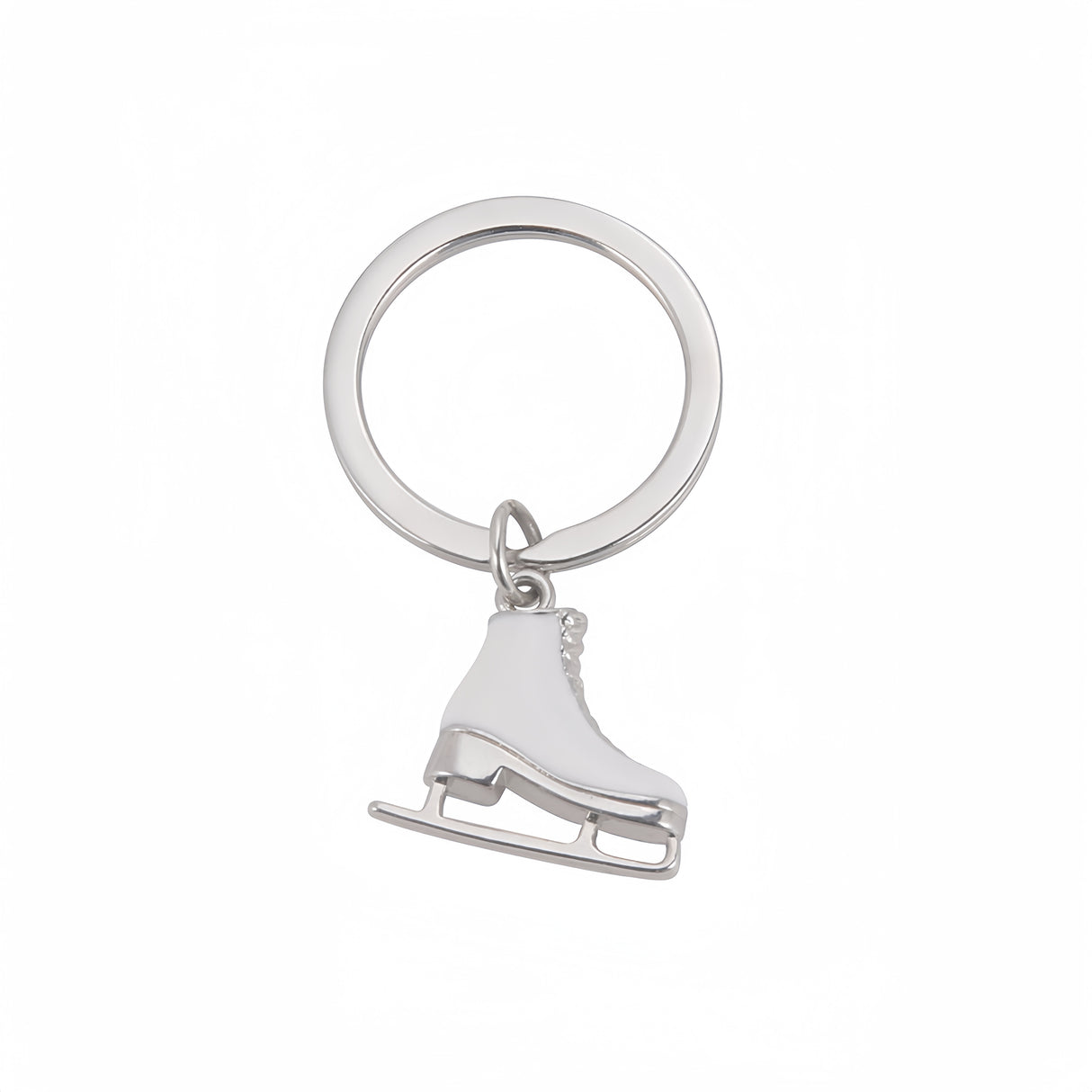 Portachiavi con ciondolo a forma di pattini da ghiaccio Bomboniera Pensiero Regalo Applicazione