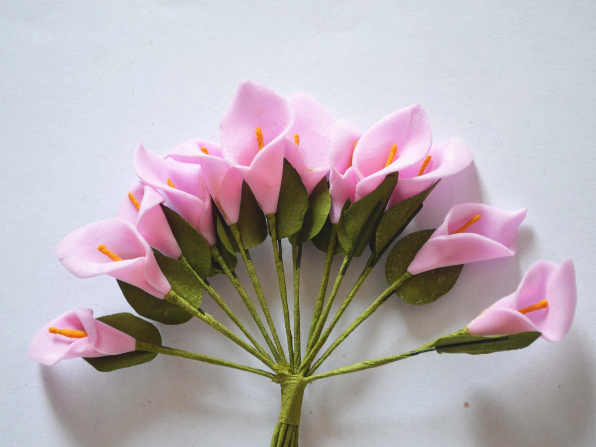 144 FIORELLINI CALLE BOMBONIERE COMUNIONE MATRIMONIO VARI COLORI