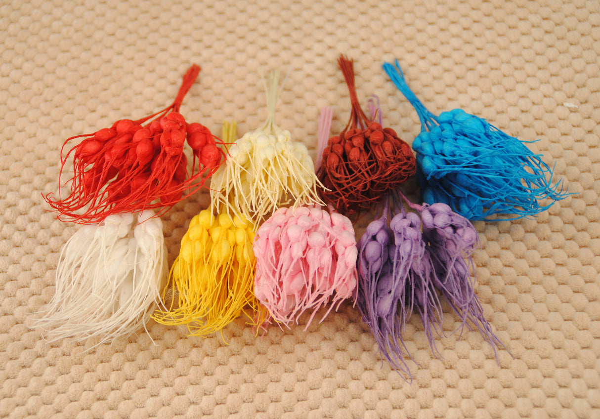 100x Spighe In Carta VARI COLORI FAI DA TE DECORAZIONE BOMBONIERA