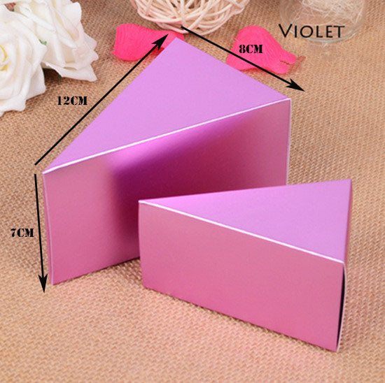 50PZ FETTE CREARE TORTA BOMBONIERA PORTACONFETTI SCATOLA CONO CONI FAI DA TE