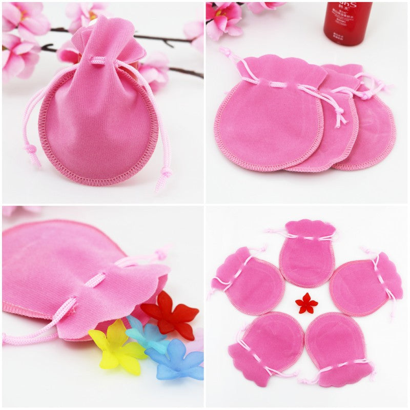 10 pezzi Sacchetto di Velluto bustina Confezione 7x9 cm portaconfetti