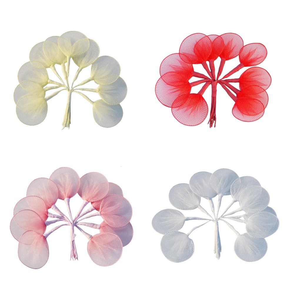 100pz Racchette Tulle Porta Confetti Per Segnaposto Bomboniere Fai Da Te