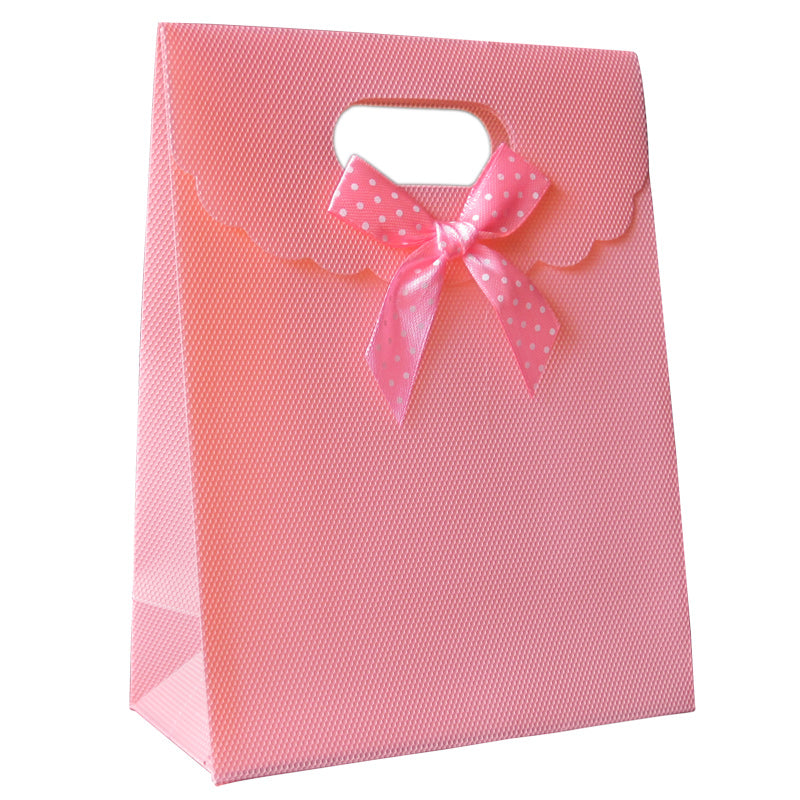 12 Pezzi Sacchetto Borsa Wedding Bag Con Fiocco Manico Plastica